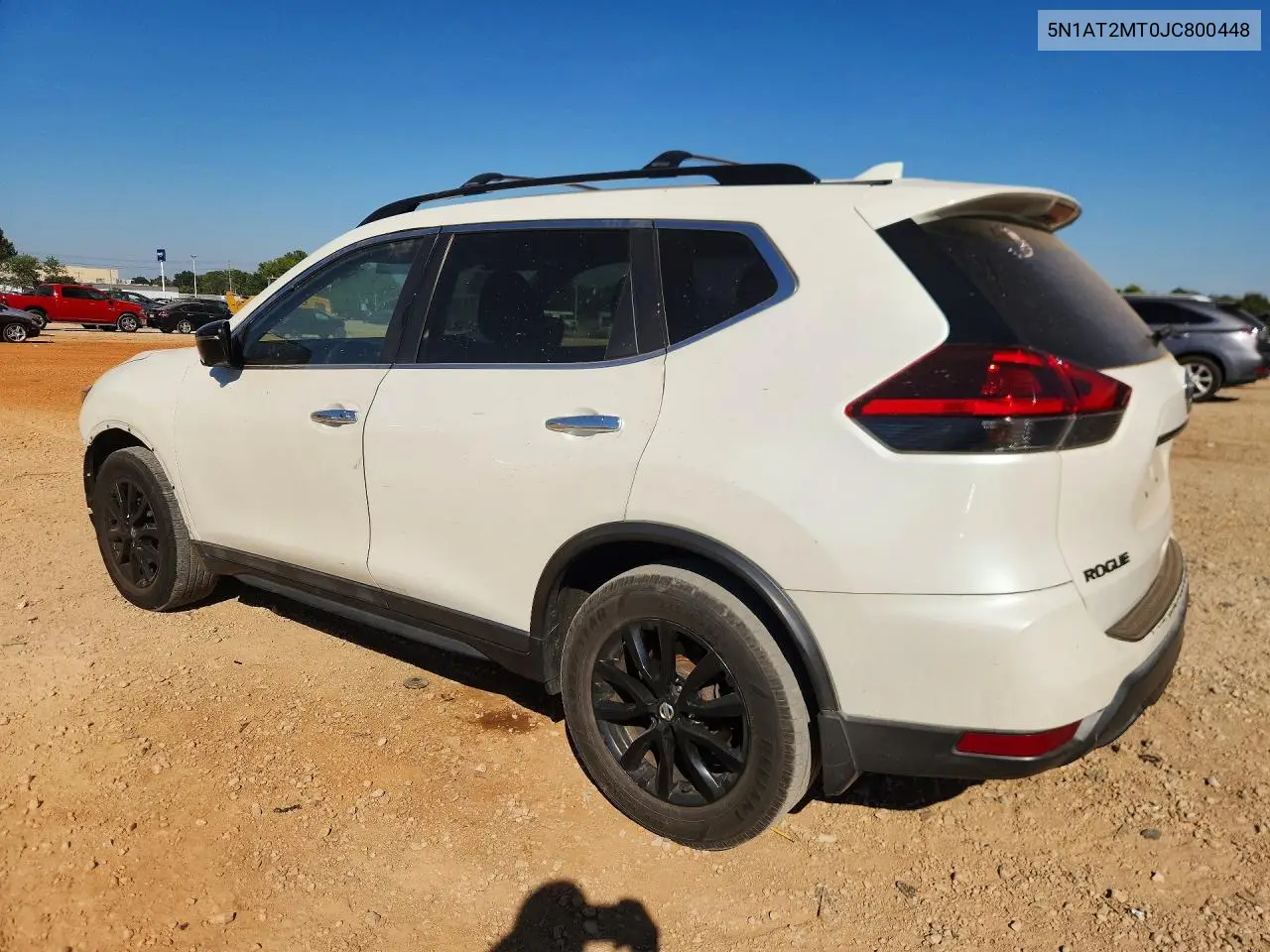2018 NISSAN ROGUE VIN 5N1AT2MT0JC800448 — фото 2