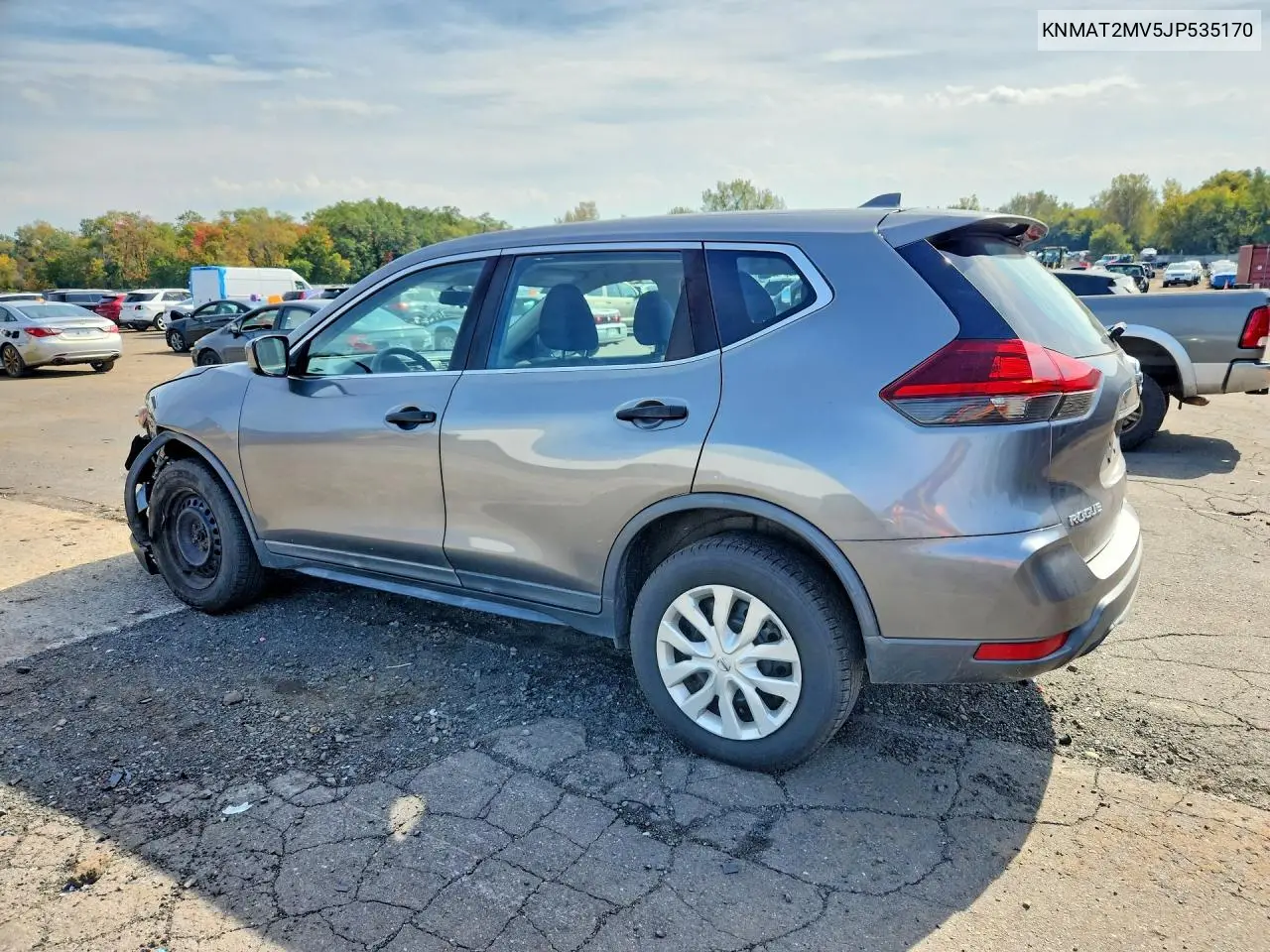 2018 NISSAN ROGUE VIN KNMAT2MV5JP535170 — фото 2