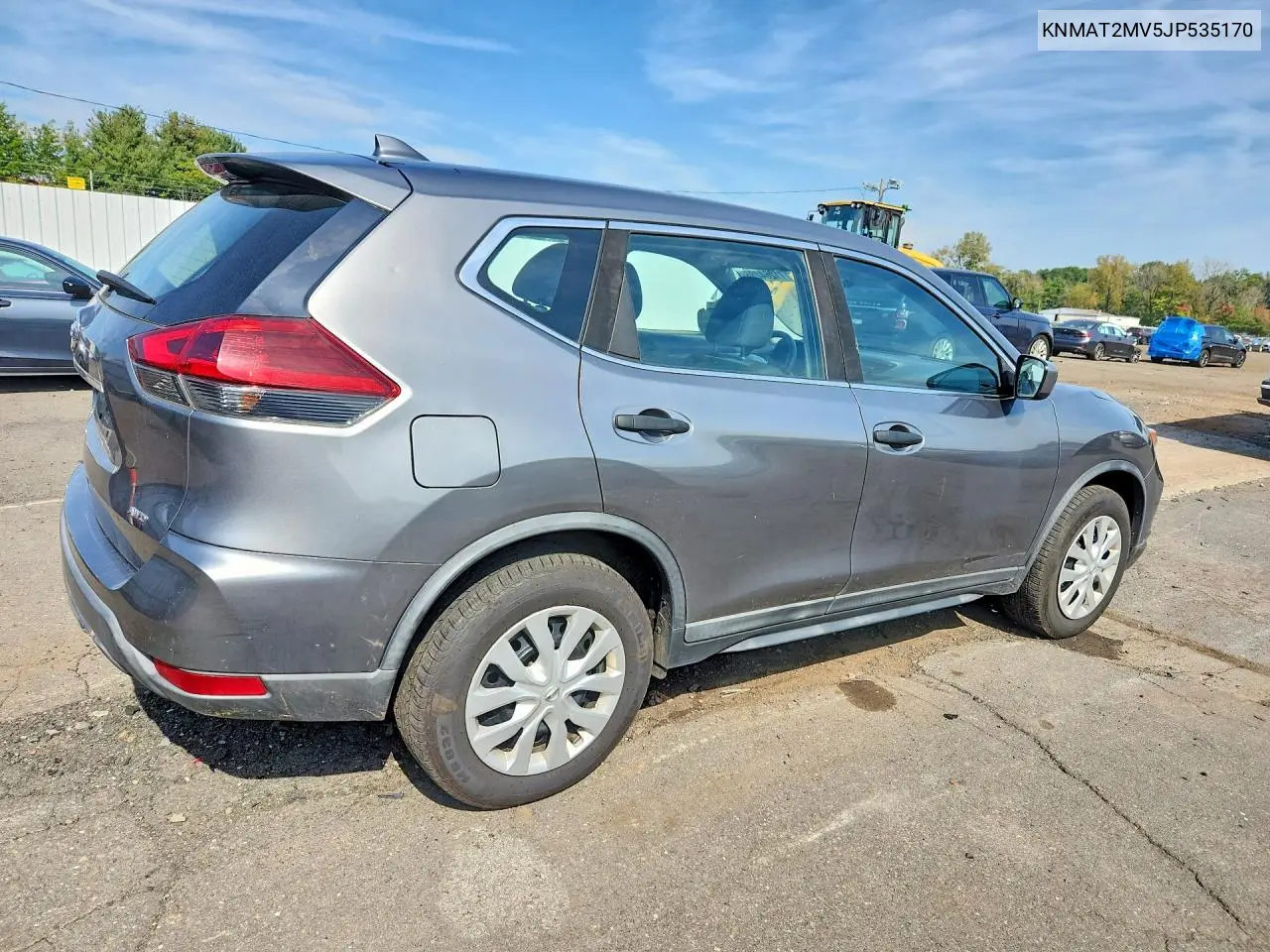 2018 NISSAN ROGUE VIN KNMAT2MV5JP535170 — фото 3