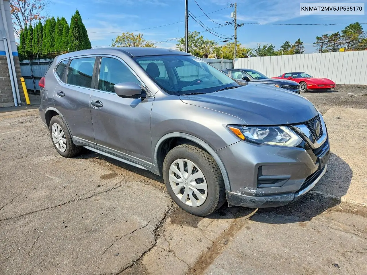 2018 NISSAN ROGUE VIN KNMAT2MV5JP535170 — фото 4