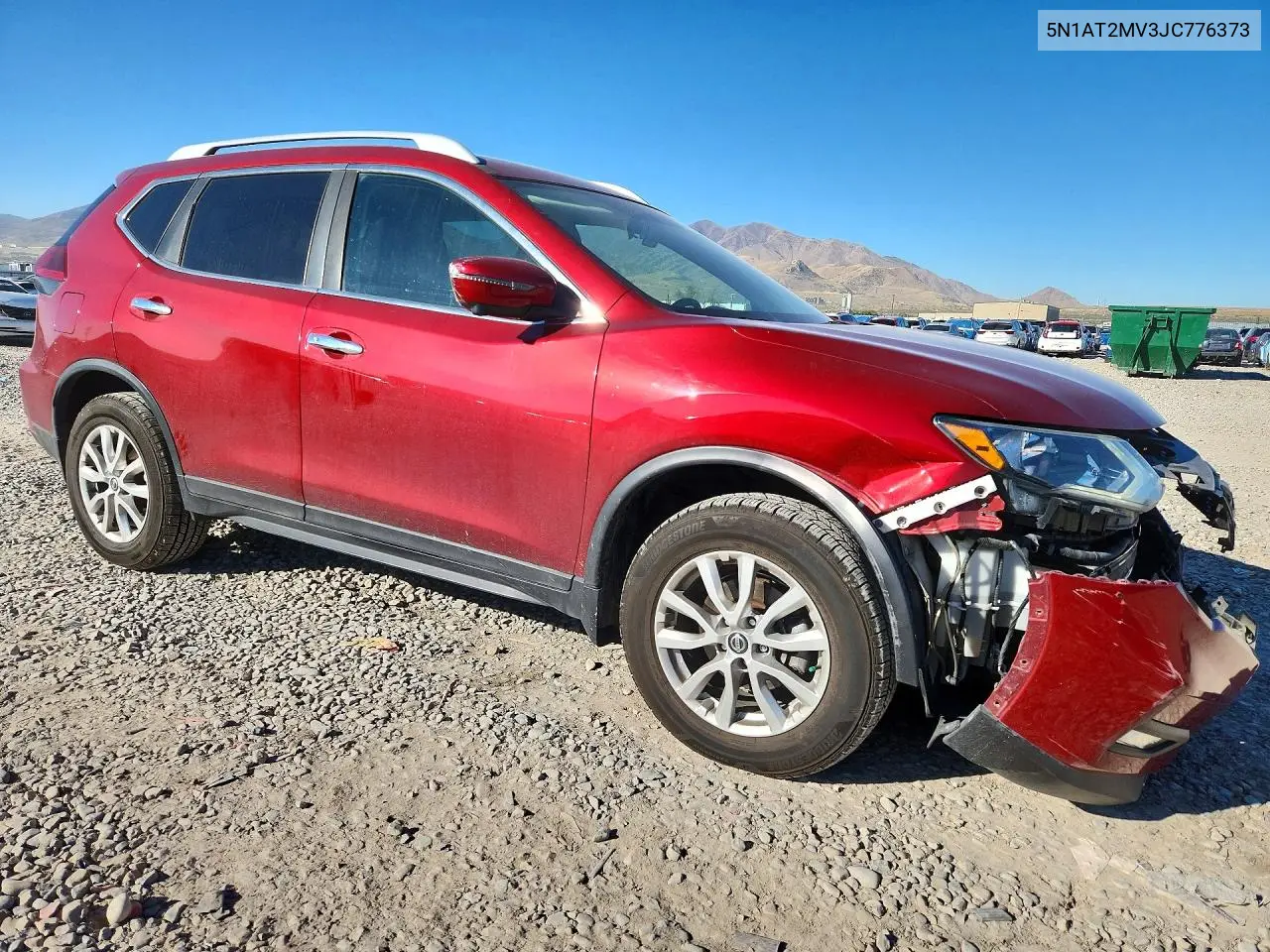 2018 NISSAN ROGUE VIN 5N1AT2MV3JC776373 — фото 4