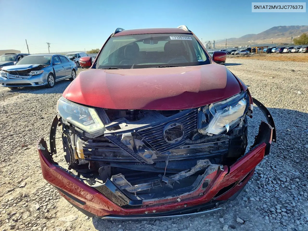 2018 NISSAN ROGUE VIN 5N1AT2MV3JC776373 — фото 5