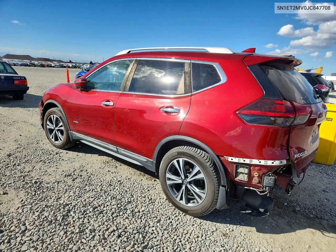 2018 NISSAN ROGUE VIN 5N1ET2MV0JC847708 — фото 2
