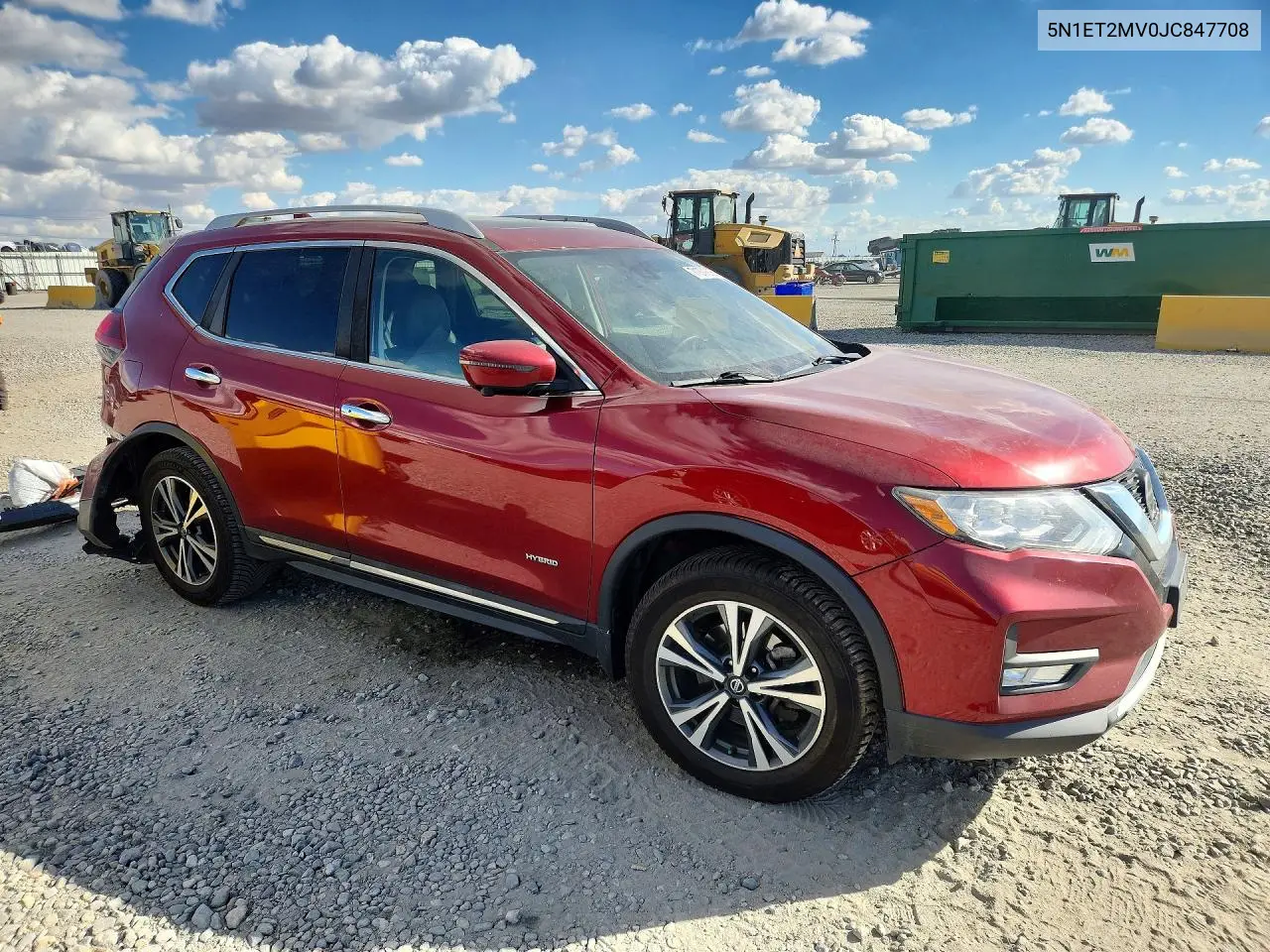 2018 NISSAN ROGUE VIN 5N1ET2MV0JC847708 — фото 4