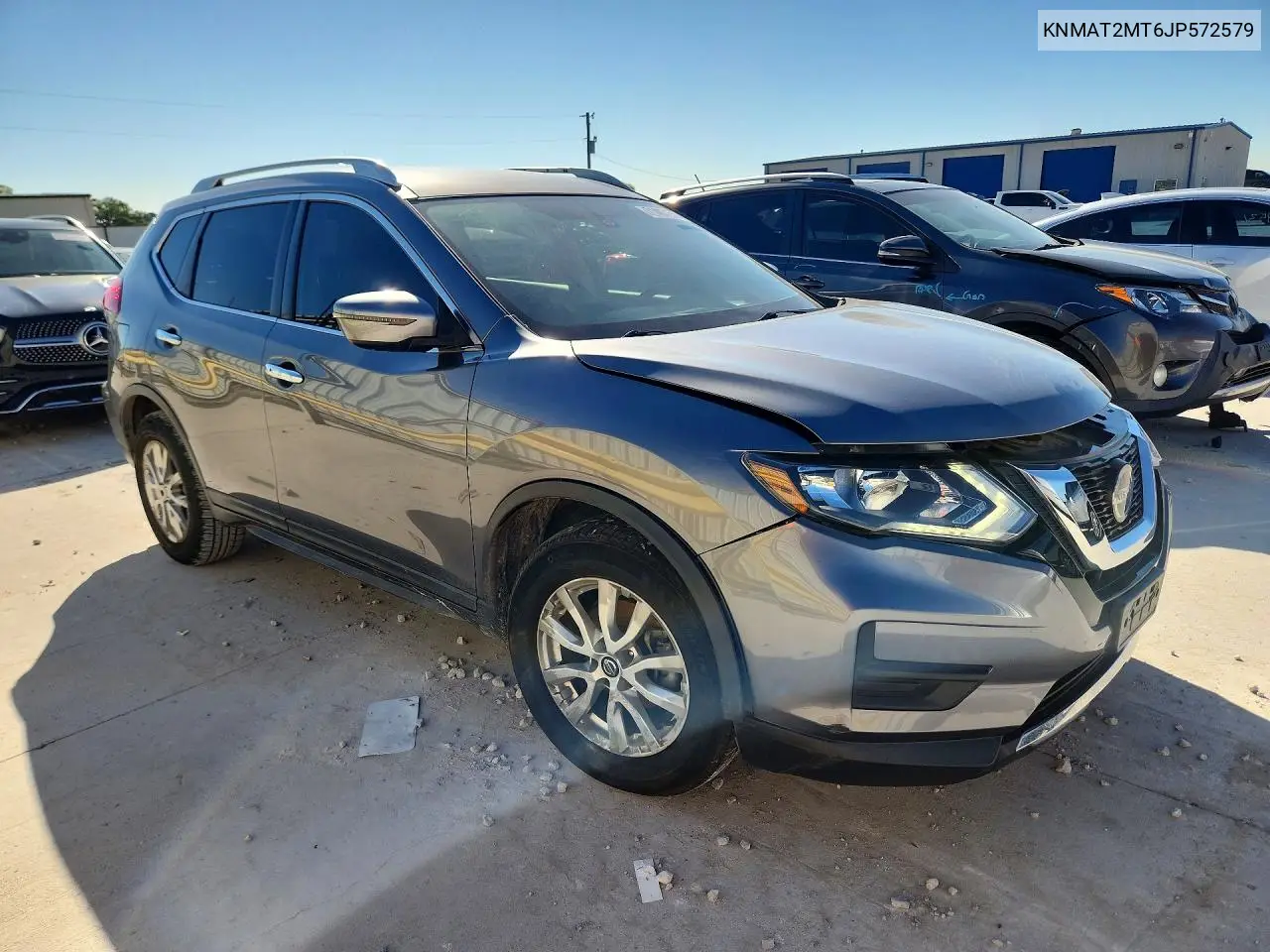 2018 NISSAN ROGUE VIN KNMAT2MT6JP572579 — фото 4