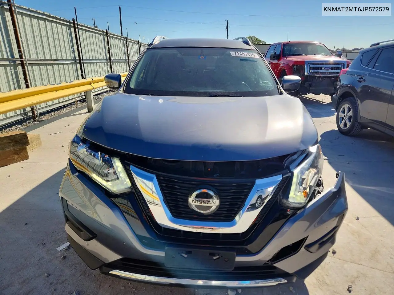 2018 NISSAN ROGUE VIN KNMAT2MT6JP572579 — фото 5