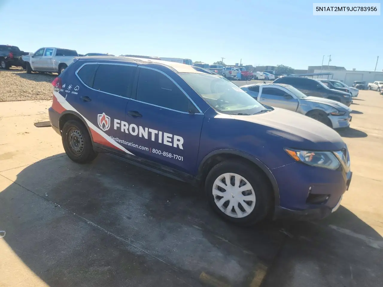 2018 NISSAN ROGUE VIN 5N1AT2MT9JC783956 — фото 4