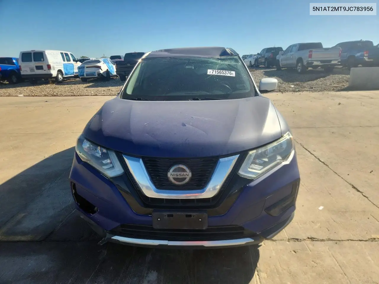 2018 NISSAN ROGUE VIN 5N1AT2MT9JC783956 — фото 5