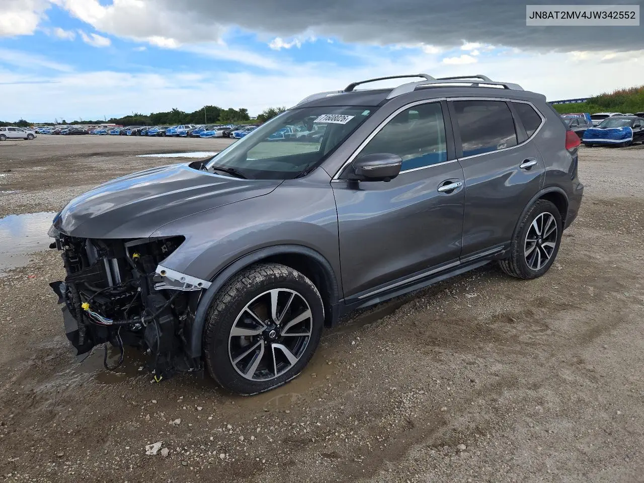 NISSAN ROGUE 2018, VIN JN8AT2MV4JW342552