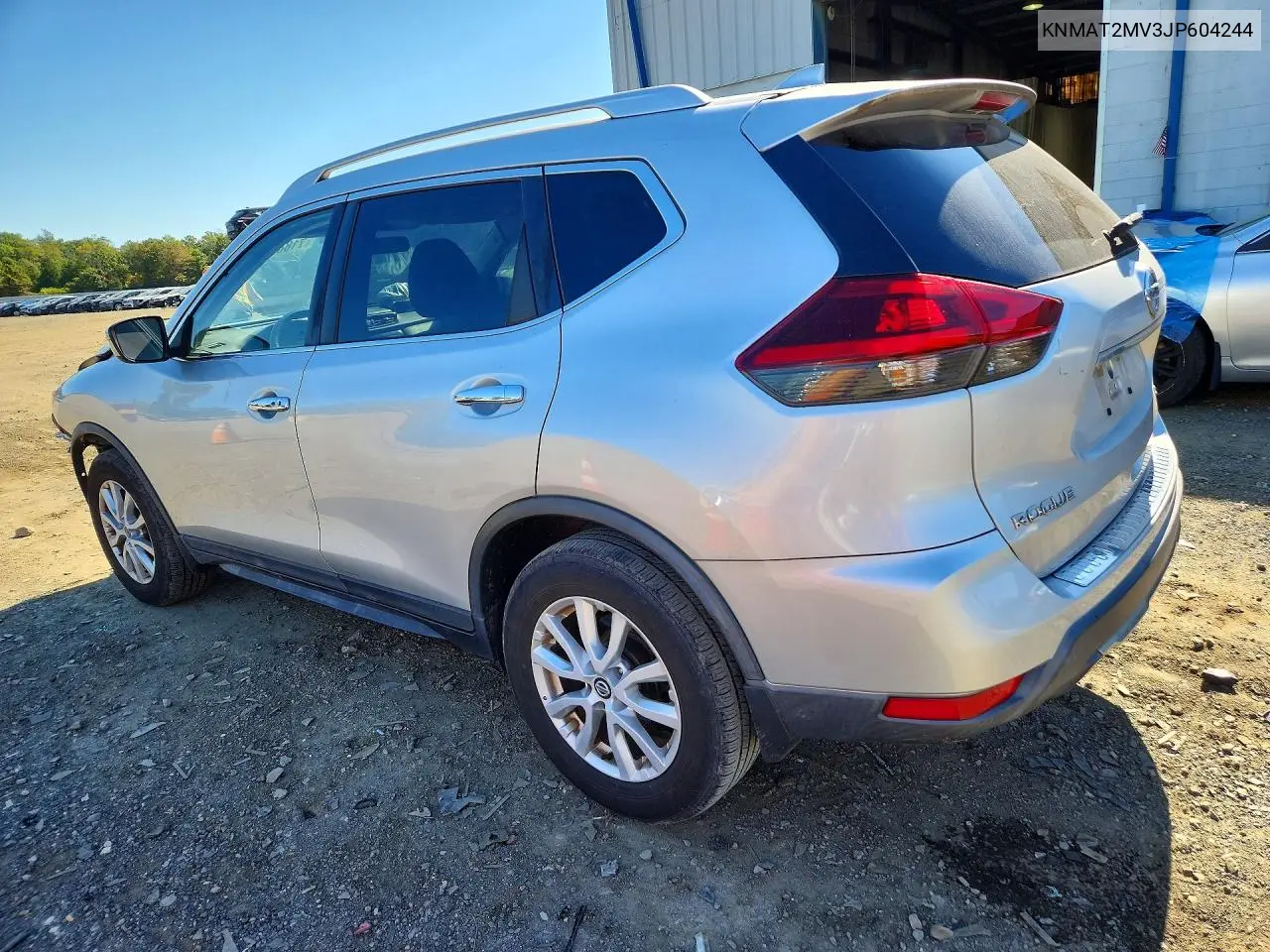 2018 NISSAN ROGUE VIN KNMAT2MV3JP604244 — фото 2