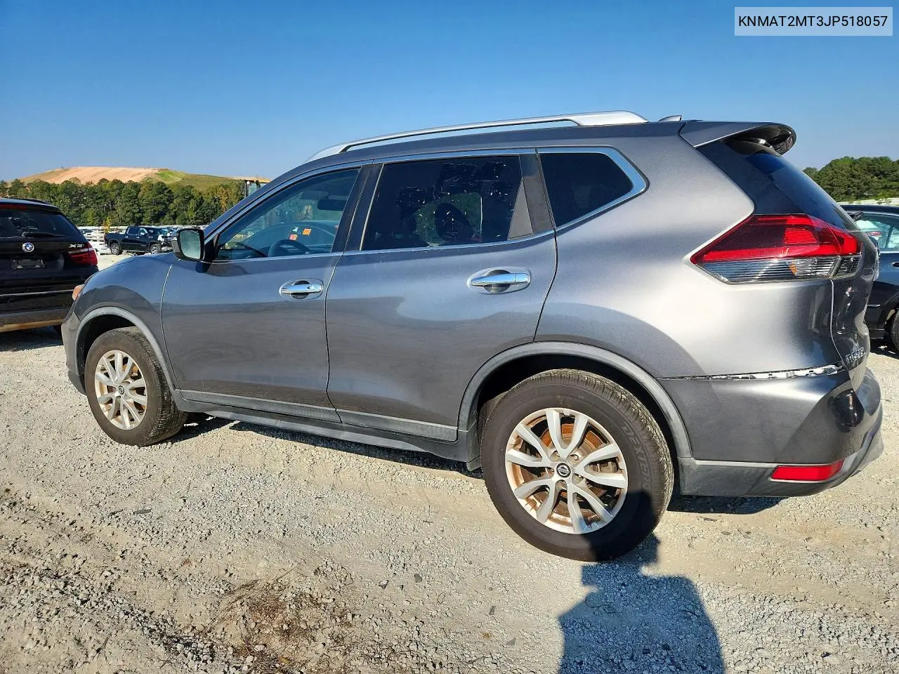 2018 NISSAN ROGUE VIN KNMAT2MT3JP518057 — фото 2