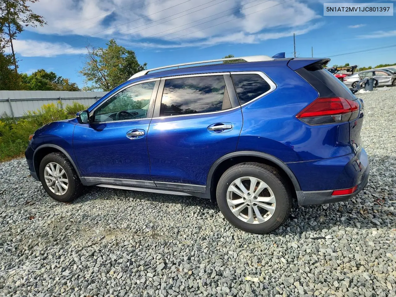 2018 NISSAN ROGUE VIN 5N1AT2MV1JC801397 — фото 2