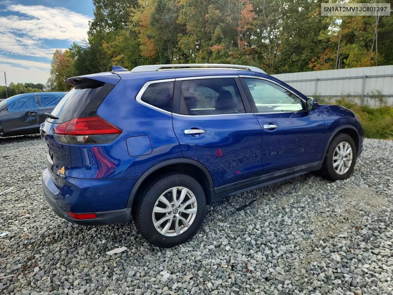 2018 NISSAN ROGUE VIN 5N1AT2MV1JC801397 — фото 3