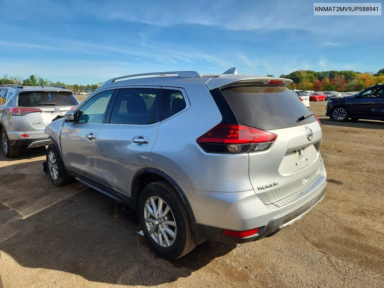 2018 NISSAN ROGUE VIN KNMAT2MV9JP588941 — фото 2