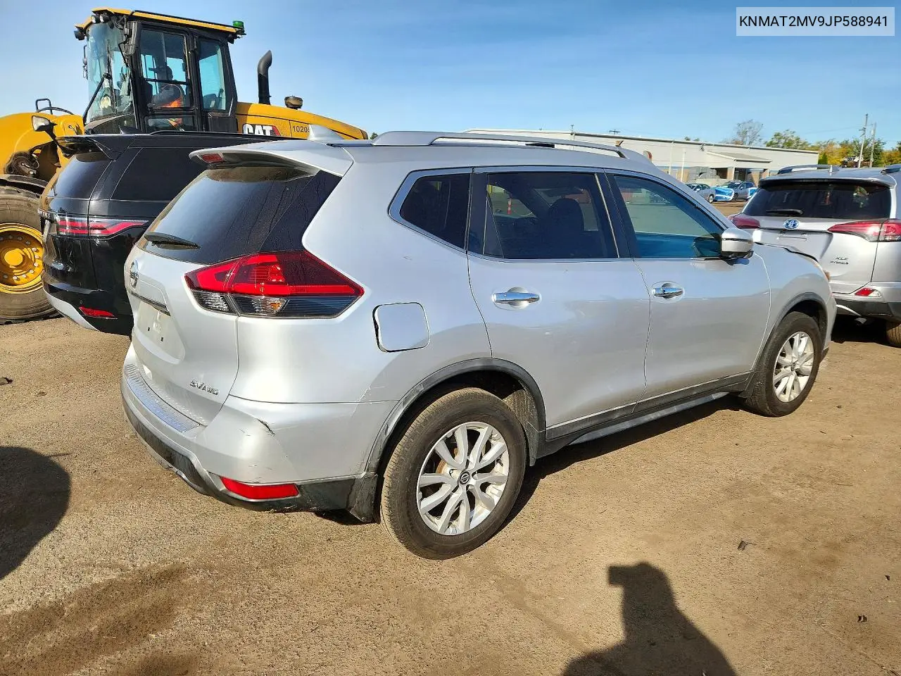 2018 NISSAN ROGUE VIN KNMAT2MV9JP588941 — фото 3