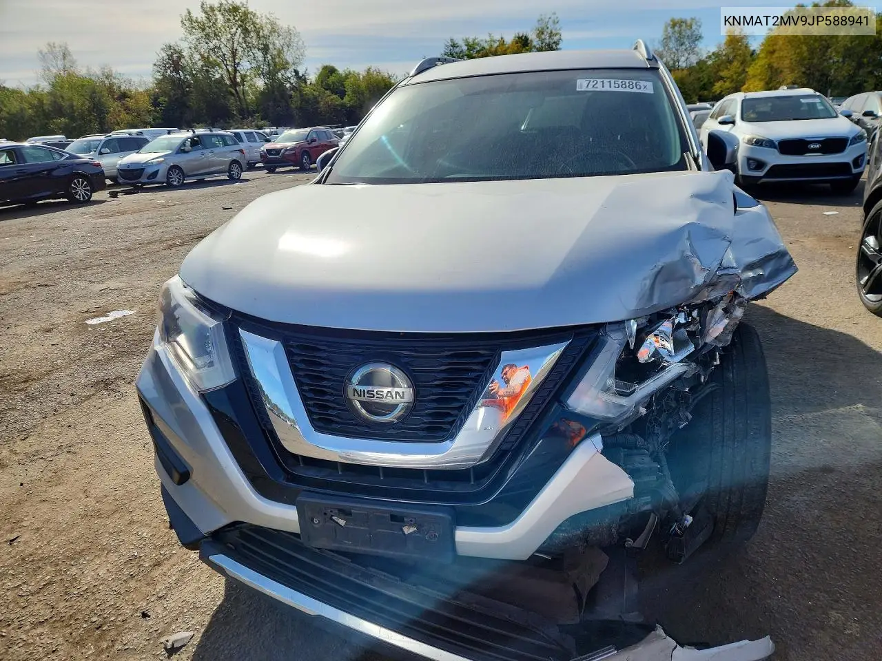 2018 NISSAN ROGUE VIN KNMAT2MV9JP588941 — фото 5