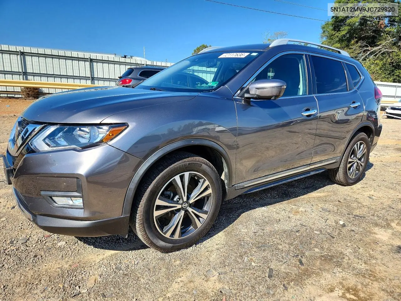 NISSAN ROGUE 2018, VIN 5N1AT2MV9JC729820