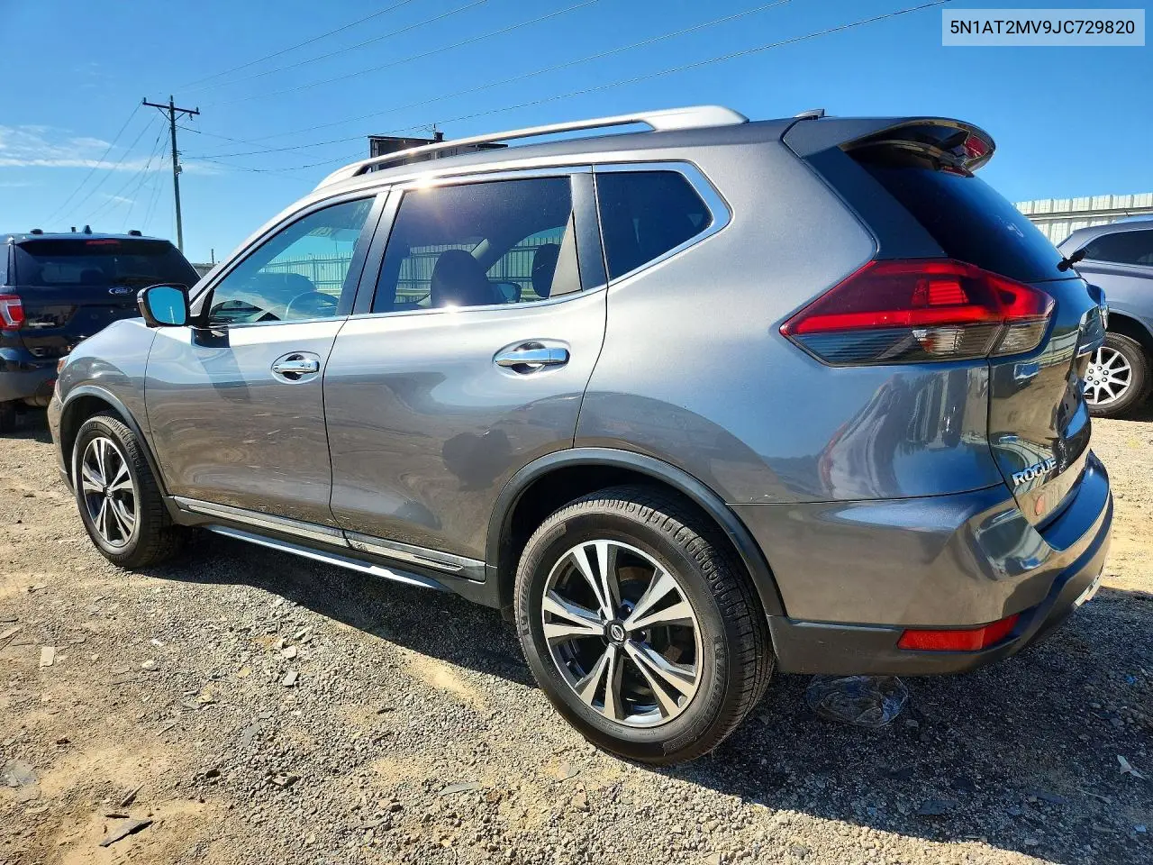 2018 NISSAN ROGUE VIN 5N1AT2MV9JC729820 — фото 2