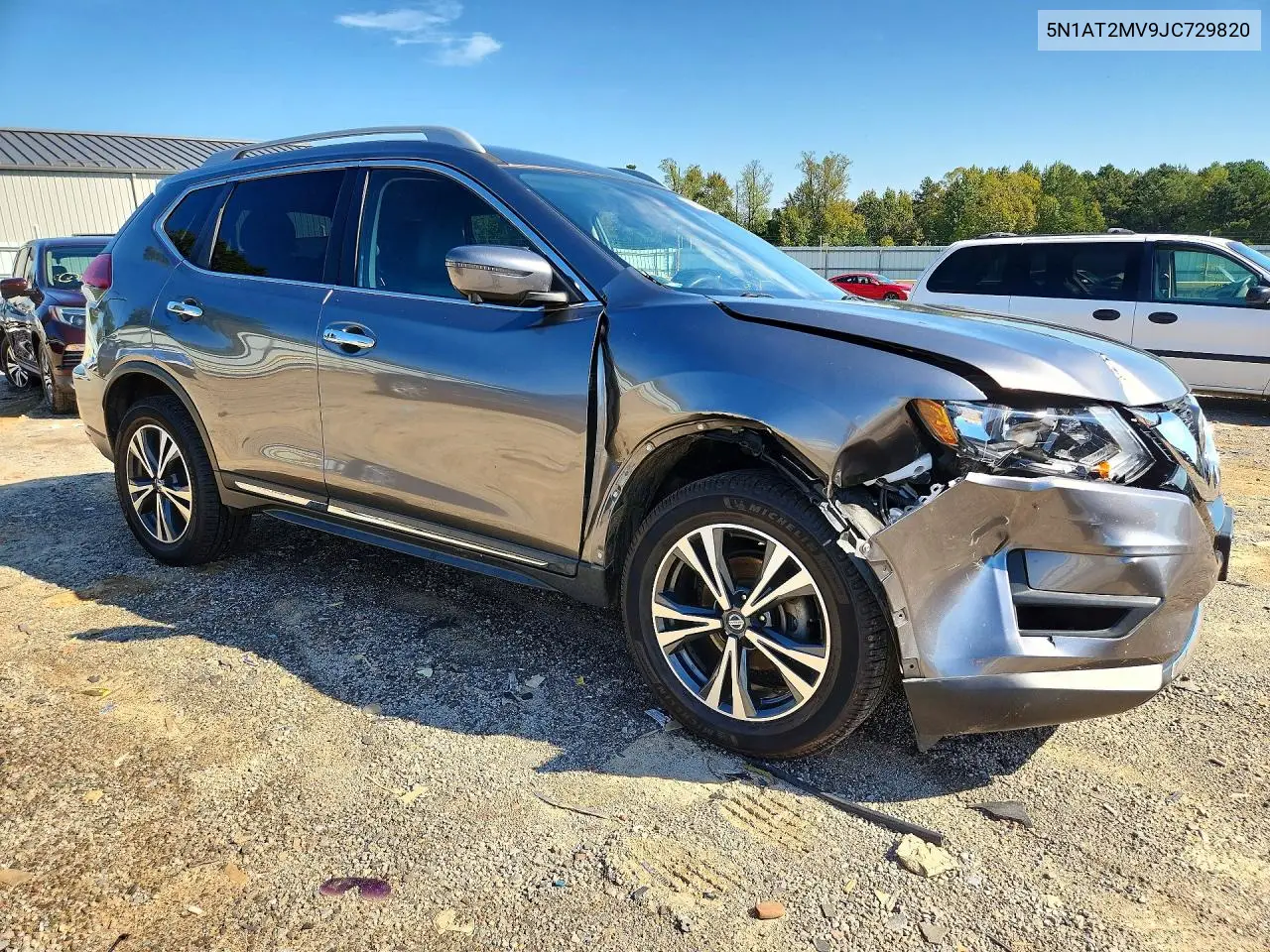 2018 NISSAN ROGUE VIN 5N1AT2MV9JC729820 — фото 4