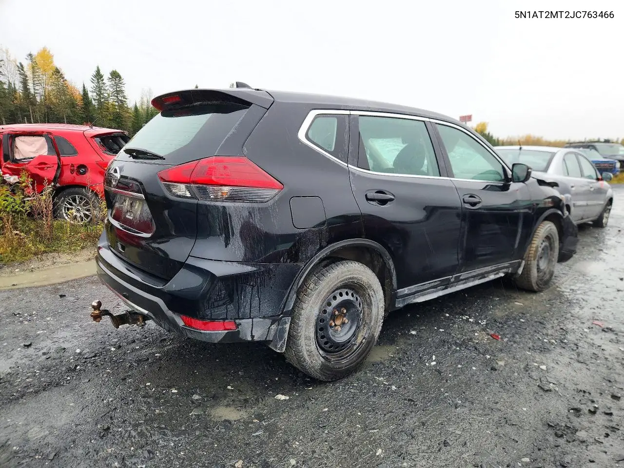 2018 NISSAN ROGUE VIN 5N1AT2MT2JC763466 — фото 3