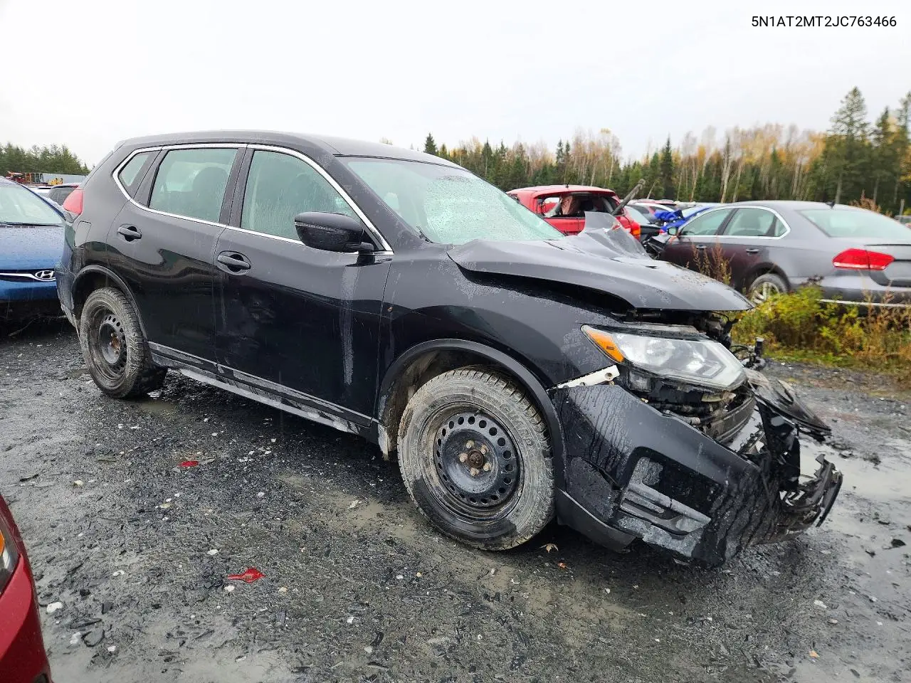 2018 NISSAN ROGUE VIN 5N1AT2MT2JC763466 — фото 4