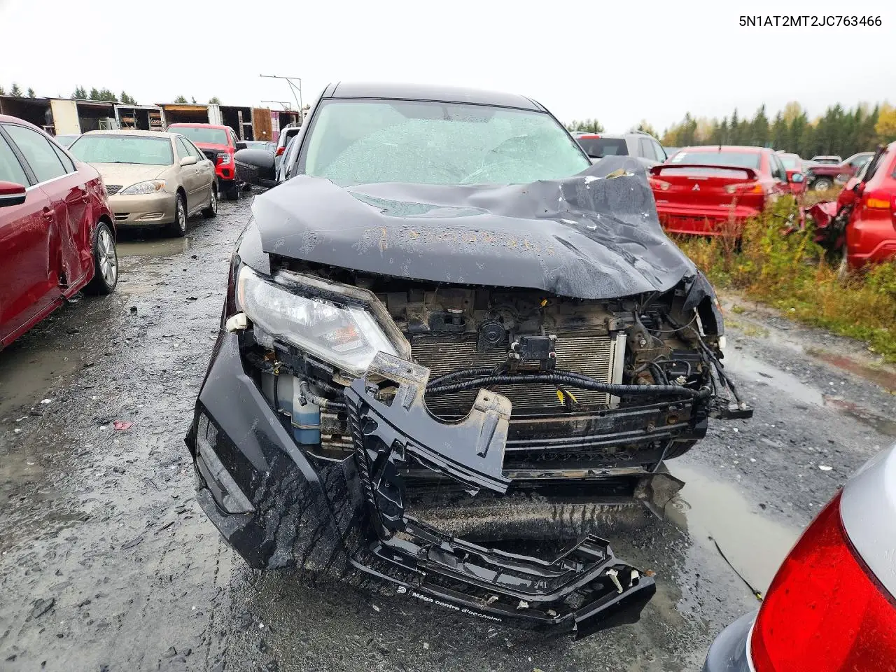 2018 NISSAN ROGUE VIN 5N1AT2MT2JC763466 — фото 5