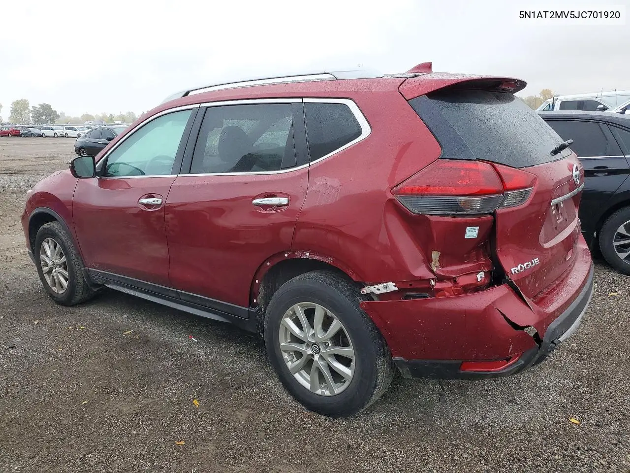 2018 NISSAN ROGUE VIN 5N1AT2MV5JC701920 — фото 2