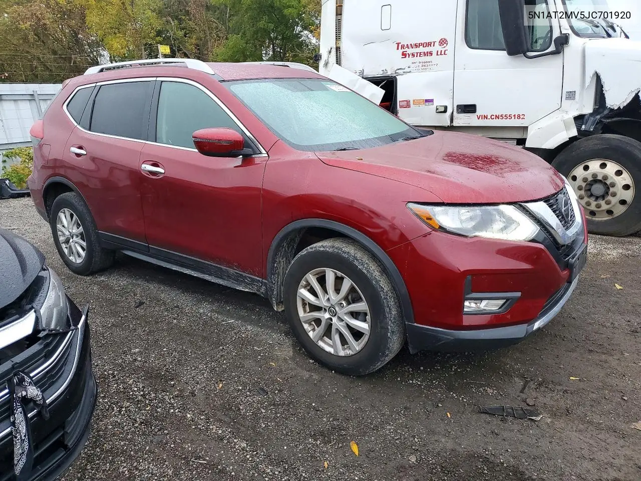 2018 NISSAN ROGUE VIN 5N1AT2MV5JC701920 — фото 4