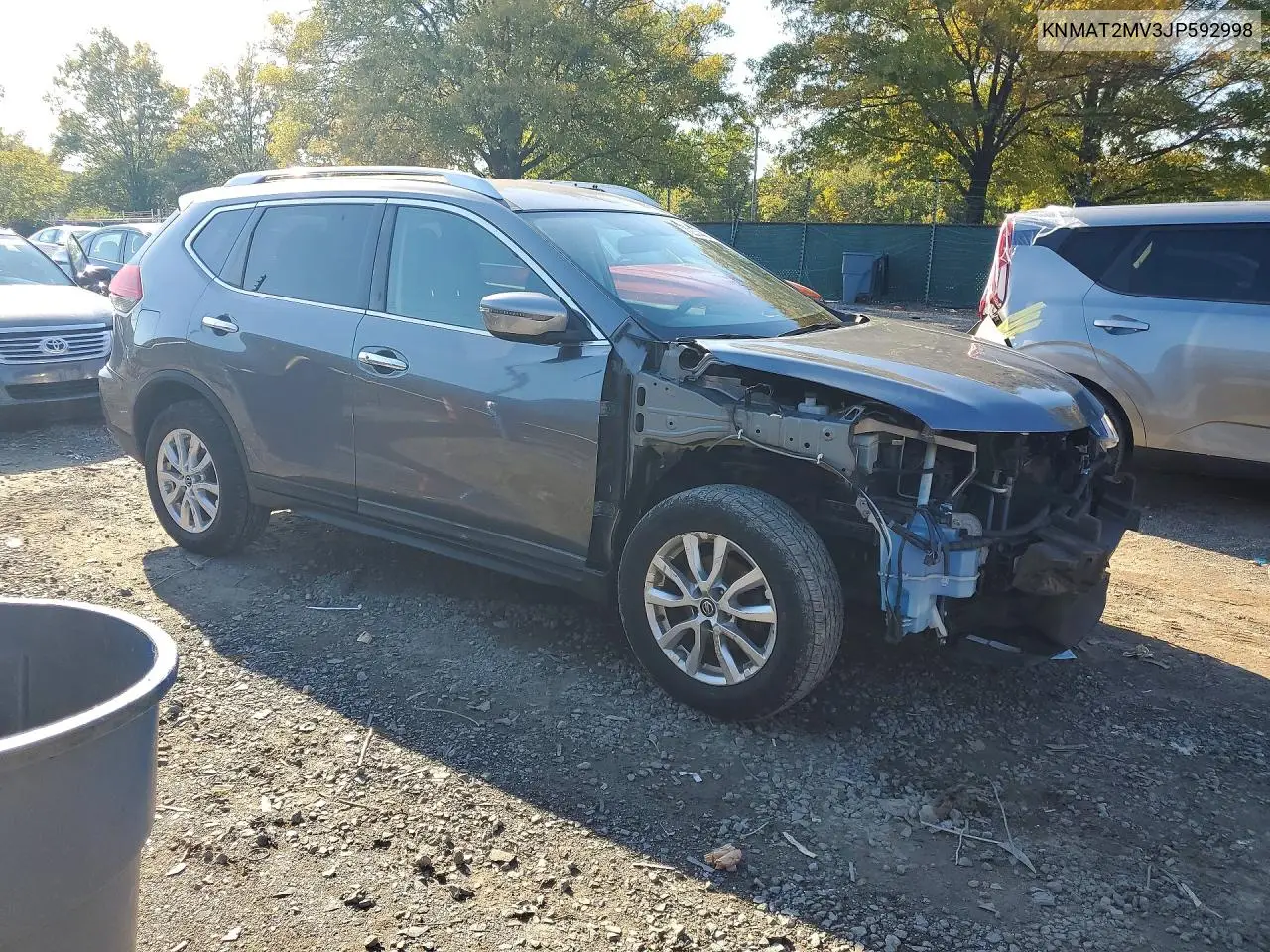 2018 NISSAN ROGUE VIN KNMAT2MV3JP592998 — фото 4