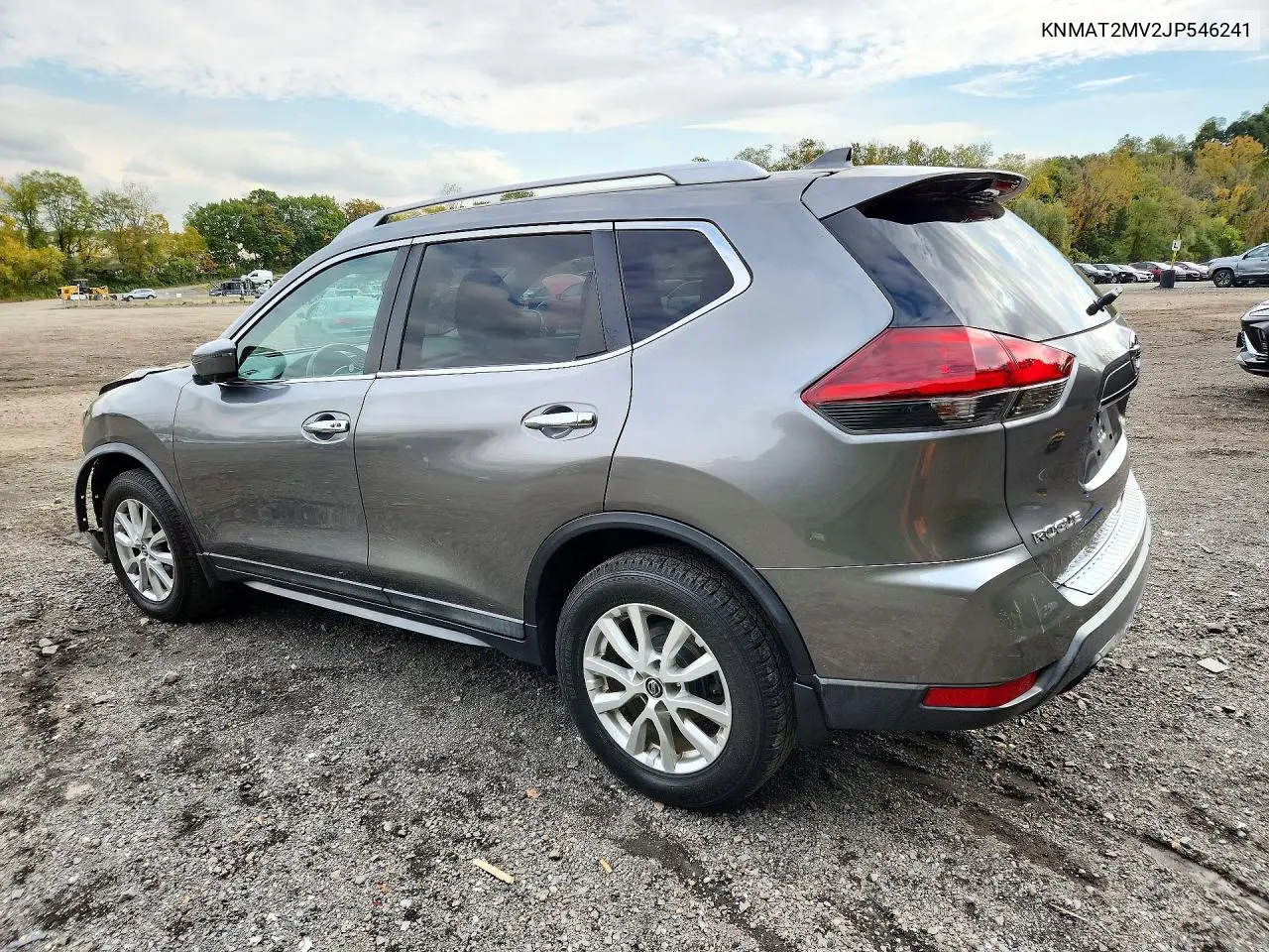 2018 NISSAN ROGUE VIN KNMAT2MV2JP546241 — фото 2