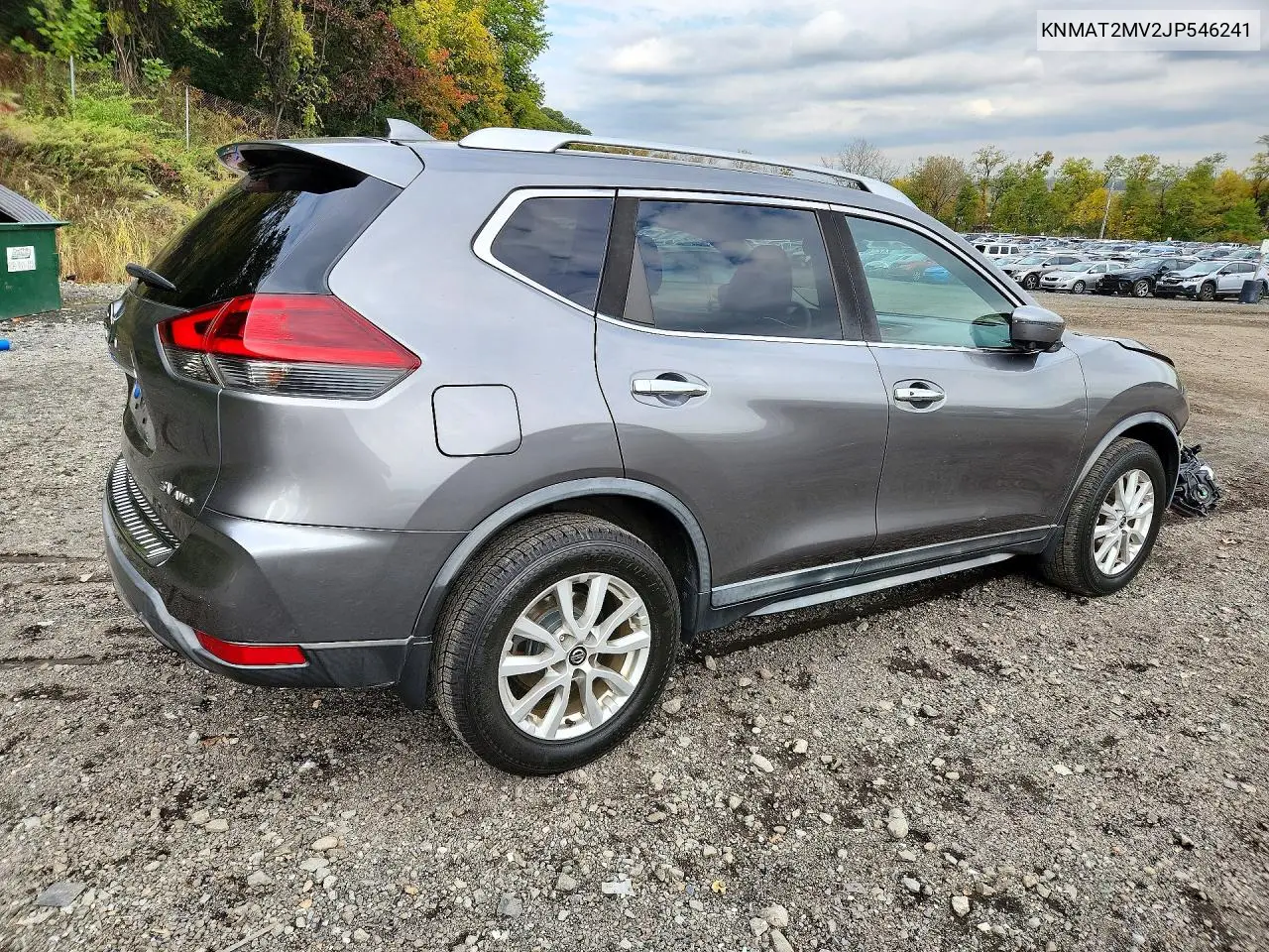 2018 NISSAN ROGUE VIN KNMAT2MV2JP546241 — фото 3