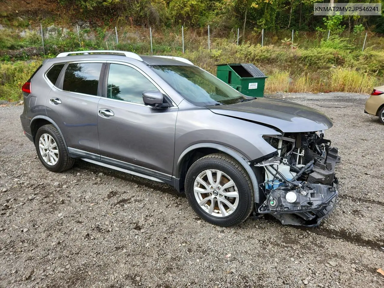 2018 NISSAN ROGUE VIN KNMAT2MV2JP546241 — фото 4