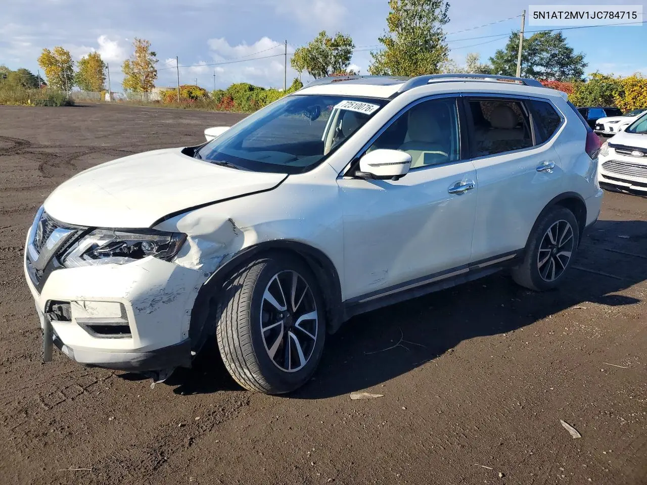 NISSAN ROGUE 2018, VIN 5N1AT2MV1JC784715