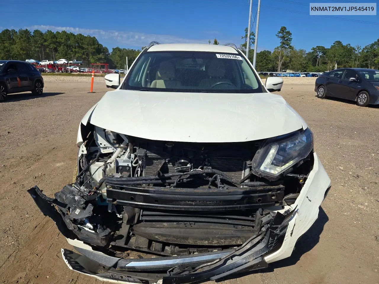2018 NISSAN ROGUE VIN KNMAT2MV1JP545419 — фото 5