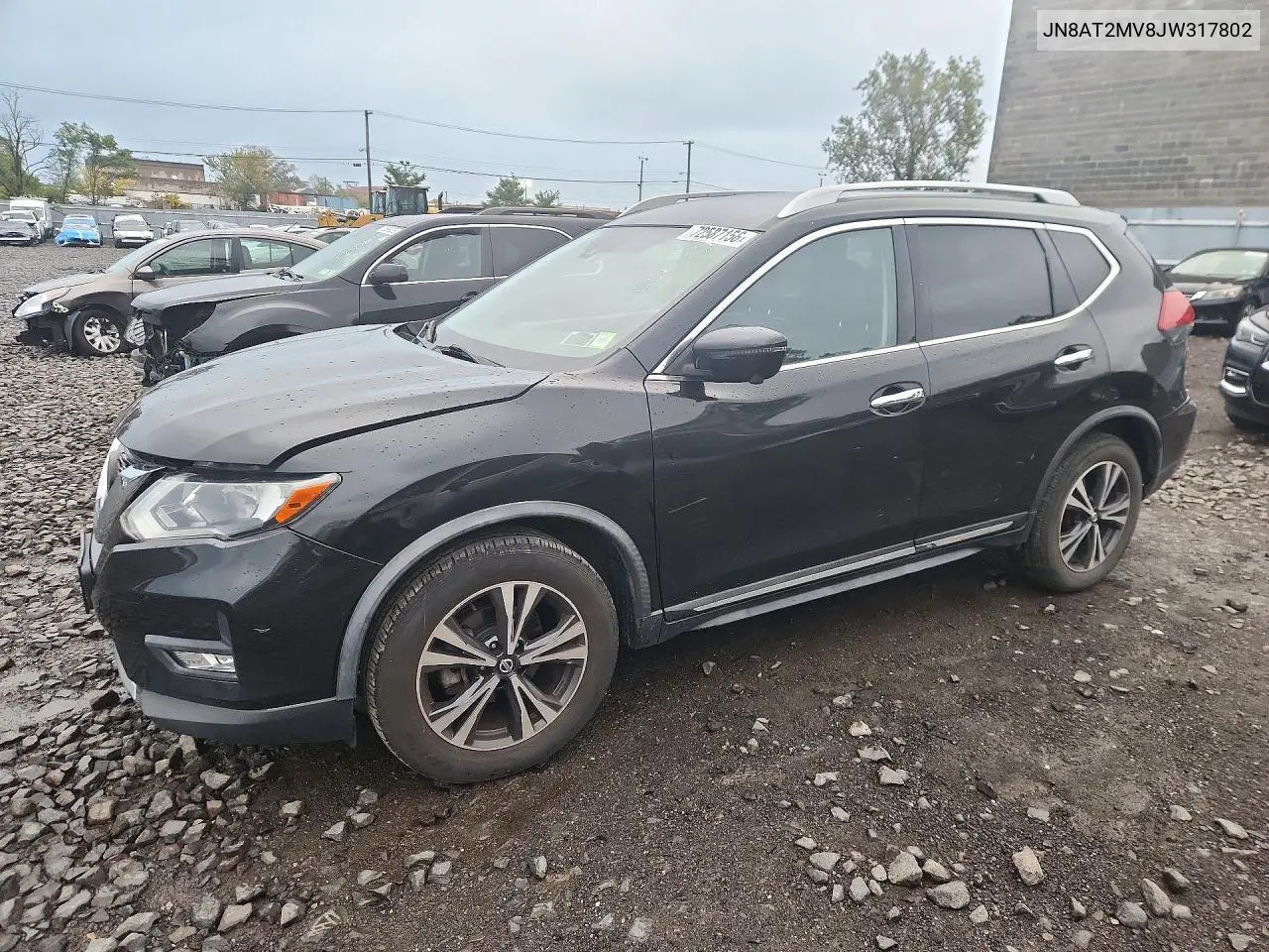NISSAN ROGUE 2018, VIN JN8AT2MV8JW317802
