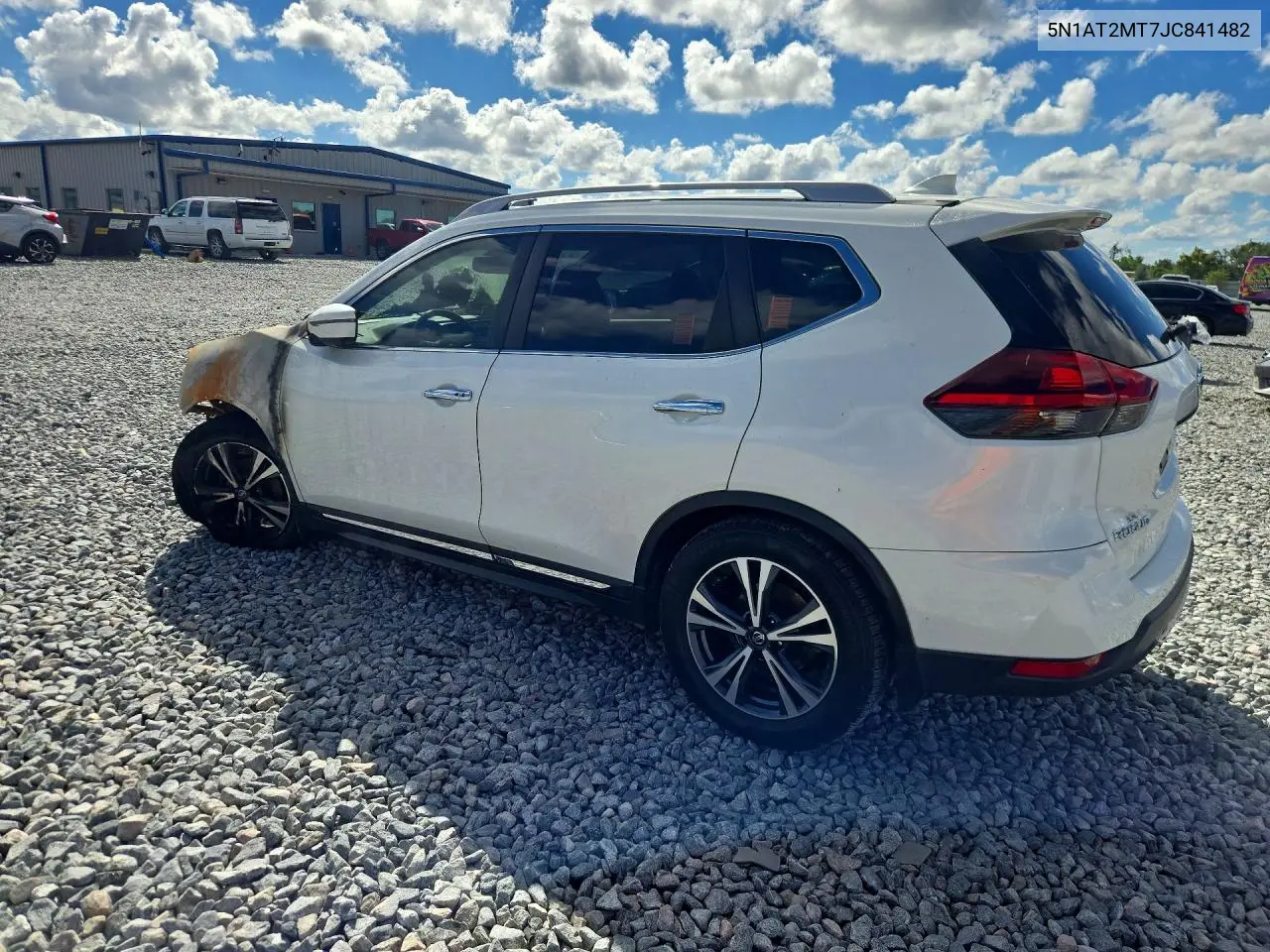 2018 NISSAN ROGUE VIN 5N1AT2MT7JC841482 — фото 2