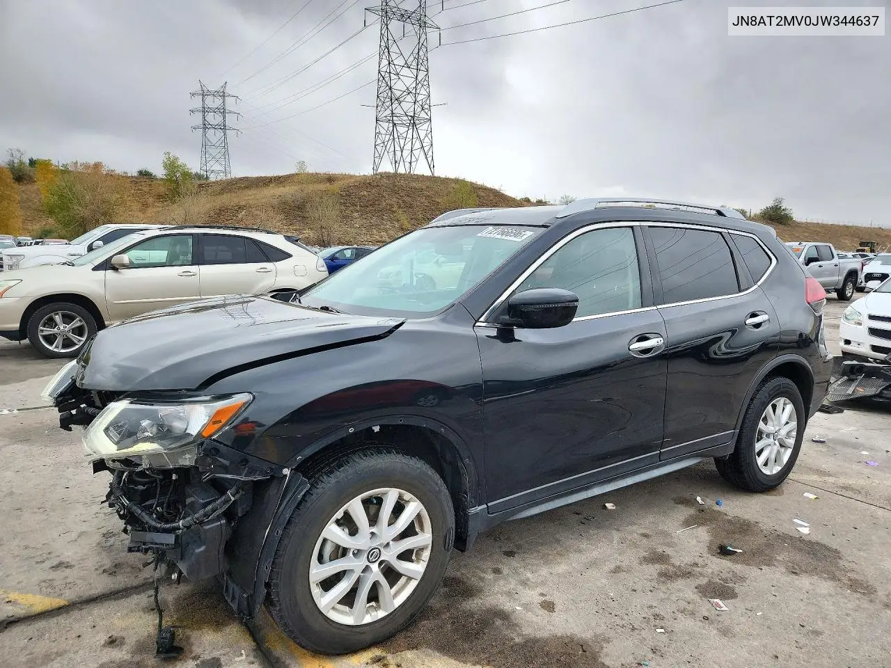NISSAN ROGUE 2018, VIN JN8AT2MV0JW344637