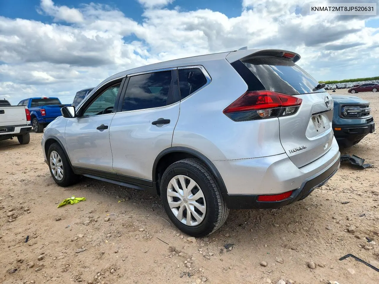 2018 NISSAN ROGUE VIN KNMAT2MT8JP520631 — фото 2