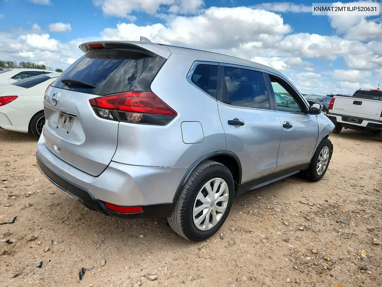 2018 NISSAN ROGUE VIN KNMAT2MT8JP520631 — фото 3