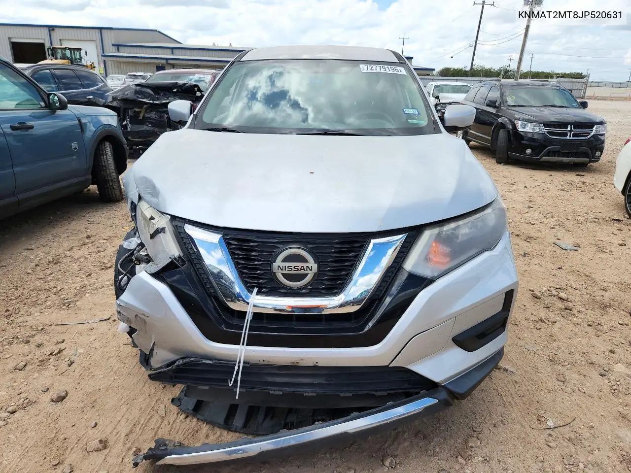 2018 NISSAN ROGUE VIN KNMAT2MT8JP520631 — фото 5
