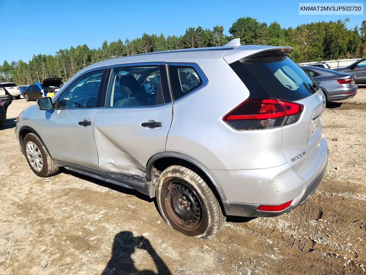 2018 NISSAN ROGUE VIN KNMAT2MV3JP502720 — фото 2