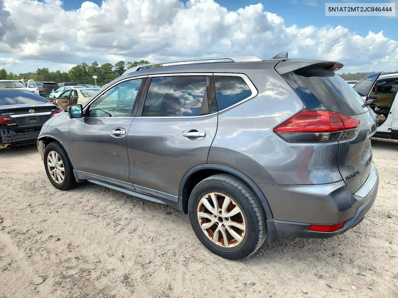 2018 NISSAN ROGUE VIN 5N1AT2MT2JC846444 — фото 2
