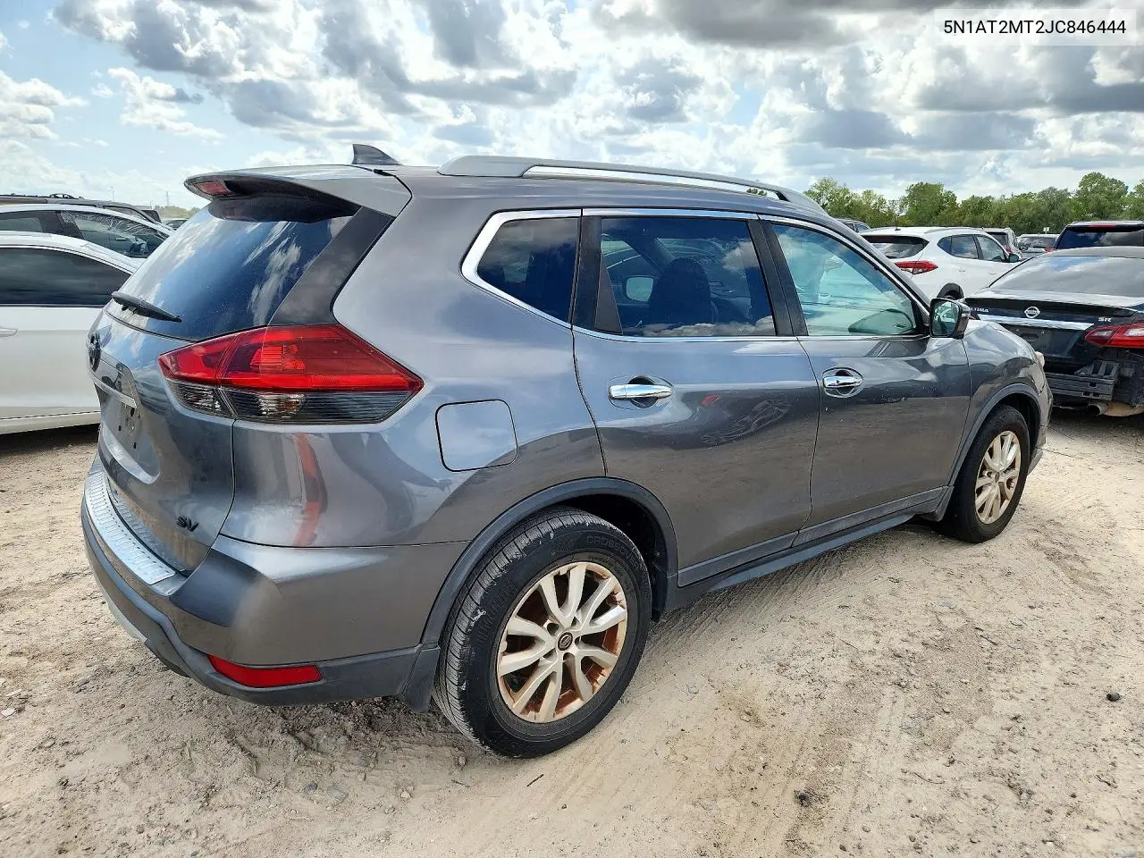 2018 NISSAN ROGUE VIN 5N1AT2MT2JC846444 — фото 3