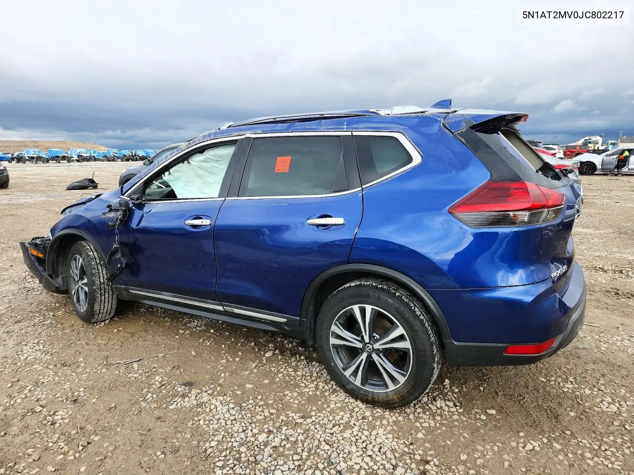 2018 NISSAN ROGUE VIN 5N1AT2MV0JC802217 — фото 2