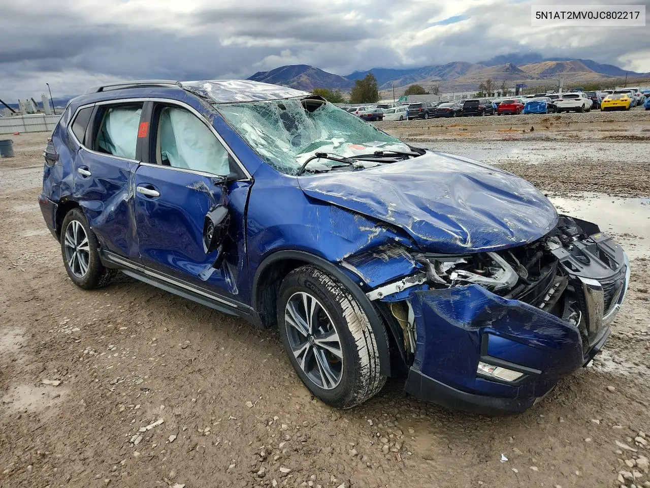 2018 NISSAN ROGUE VIN 5N1AT2MV0JC802217 — фото 4