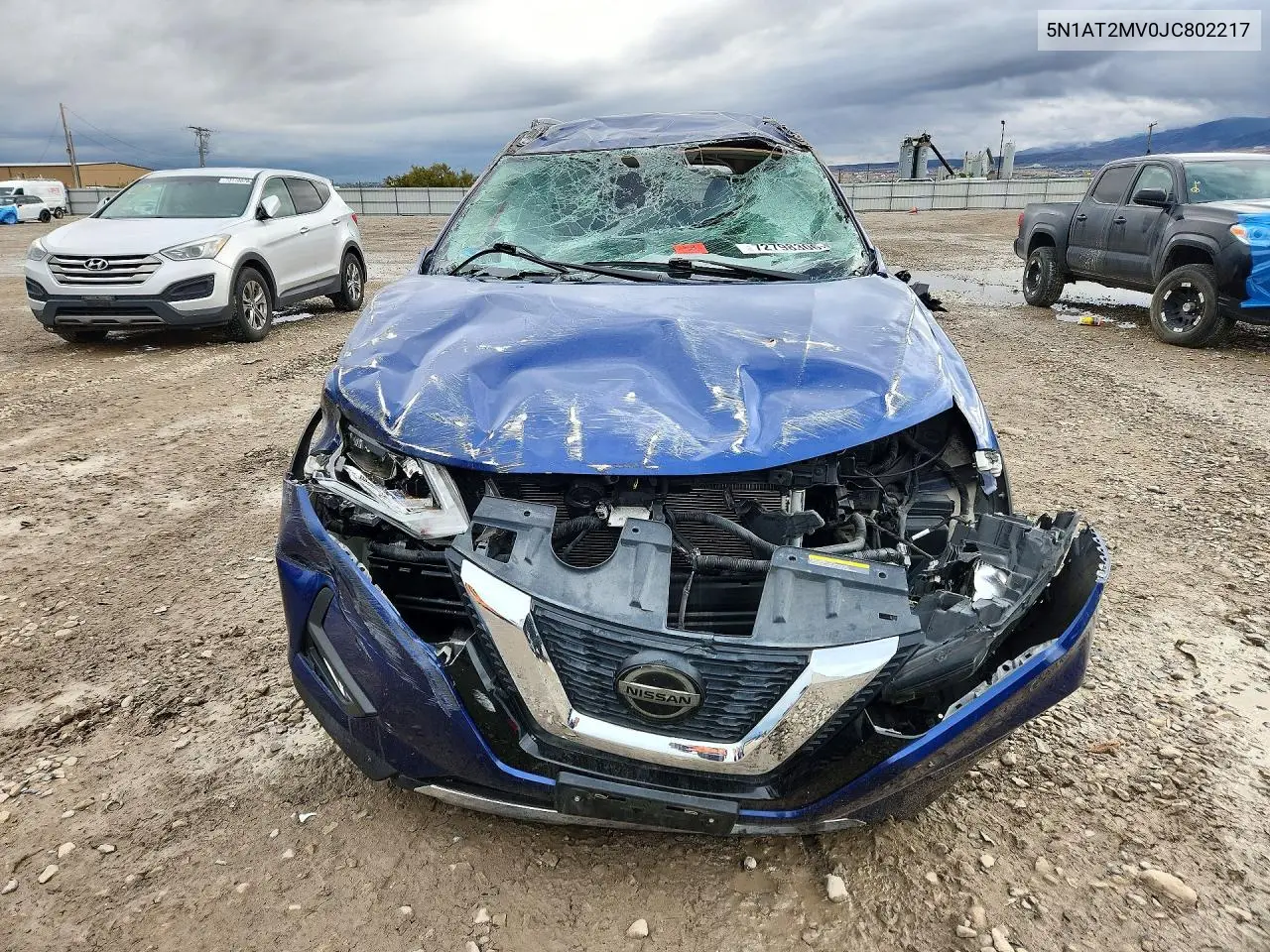 2018 NISSAN ROGUE VIN 5N1AT2MV0JC802217 — фото 5