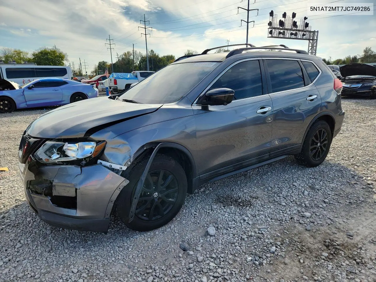 NISSAN ROGUE 2018, VIN 5N1AT2MT7JC749286