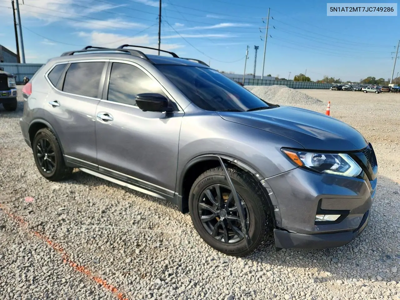 2018 NISSAN ROGUE VIN 5N1AT2MT7JC749286 — фото 4