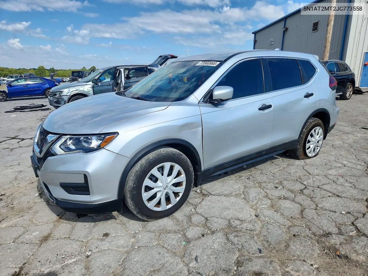 NISSAN ROGUE 2018, VIN 5N1AT2MT2JC773558