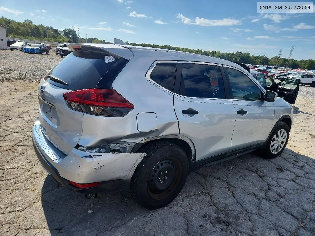 2018 NISSAN ROGUE VIN 5N1AT2MT2JC773558 — фото 3
